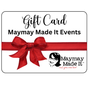 Maymay Events Gift Cards